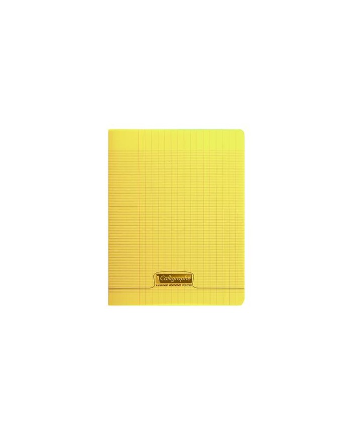 Cahier Pique N°48 En Pp Pm 17x22cm - 90gr Jaune Calligraphe|3210330183442|Le Guide