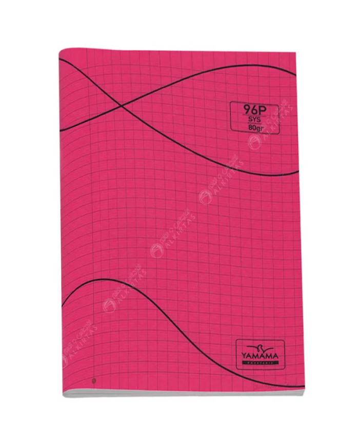 Cahier BMV 24x32 Rose, 96 Pages - Yamama|6194036429974|Le Guide