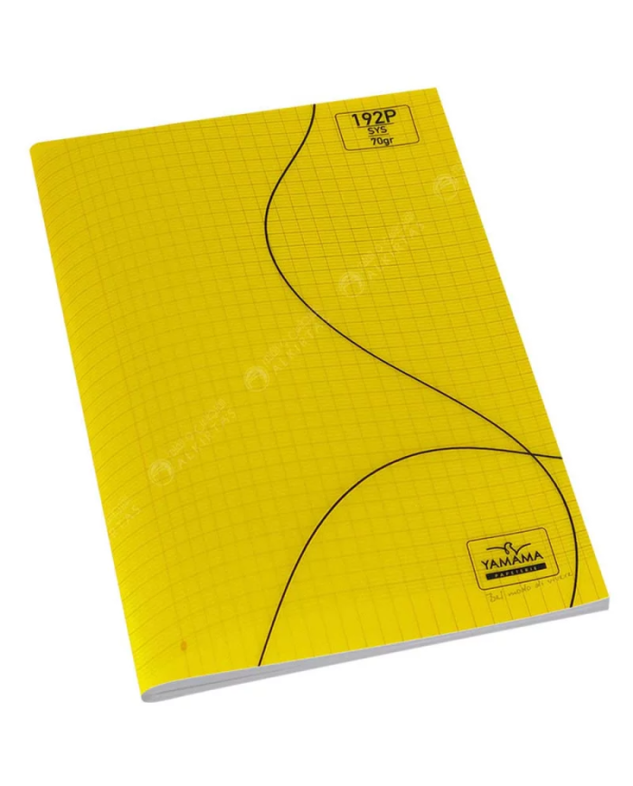 Cahier BMV 24x32 Jaune, 192 pages - Yamama|6194036430130|Le Guide