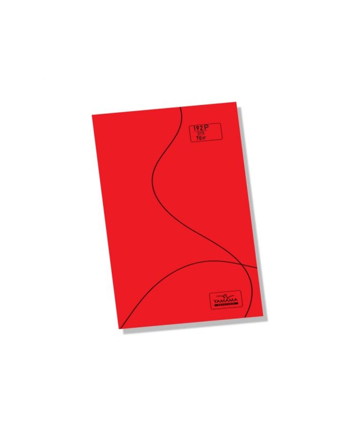 Cahier BMV 24x32 Rouge, 192 pages - Yamama|6194036430147|Le Guide