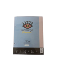 Recharge Dessin 50 Feuilles Blanc - 90G Yamema