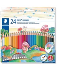 Pack de 12 crayons couleur + crayon n°2 + gomme - staedtler