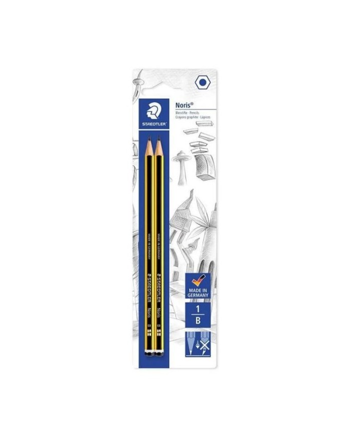 Crayon graphite noris B N°1 staedtler|4007817105030|Le Guide