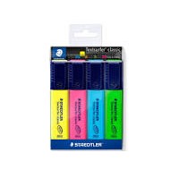 Pochette 4 Marqueur Fluo 364-PWP4 Staedtler|4007817321027|Le Guide