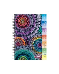 Carnet Piqué 96P (11*17) Couv Plast Uni 70G - Yamama