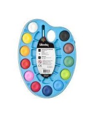 Palette A Gouache Plastique PM Oval 1