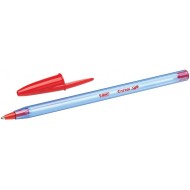 Stylo à bille Cristal Soft Bic - Rouge|3086123339927|Le Guide