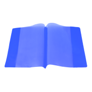 Protège-livre en PVC CRISTAL - Bleu|6192103101266|Le Guide