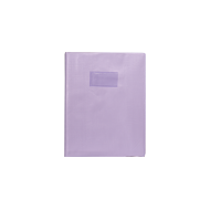 Protège-cahier en PVC LINO 17x22cm - Blanc|6192103124876|Le Guide