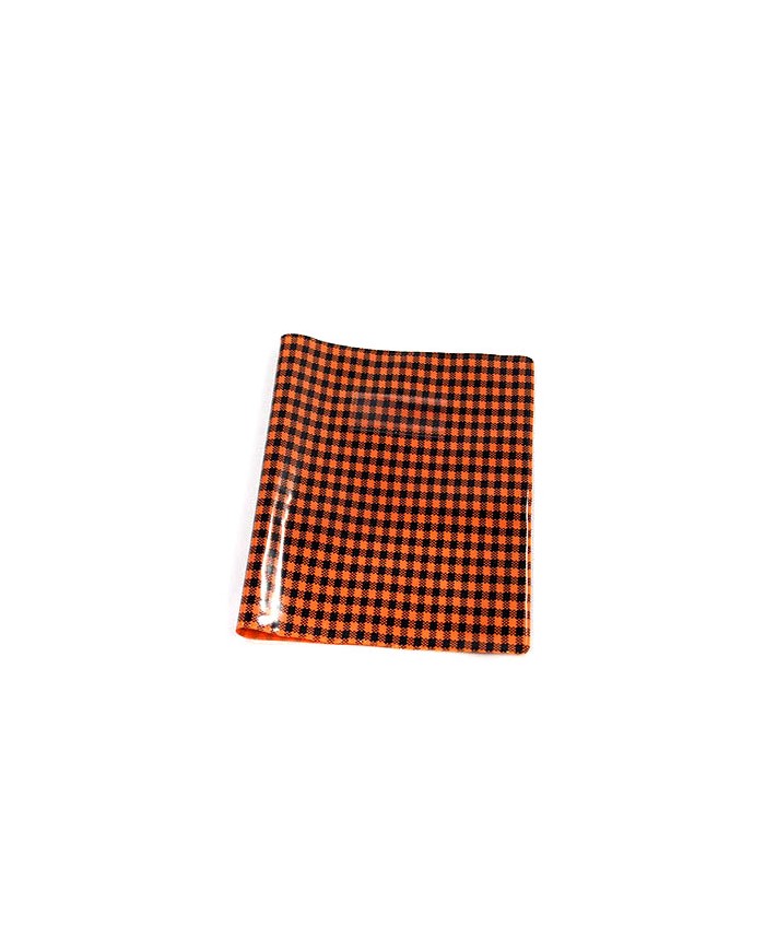 Protège-cahier en PVC VICHY 17x22cm - Orange|6192103118677|Le Guide