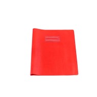 Protège-cahier en PVC LINO A4 - Rouge|6192103106216|Le Guide