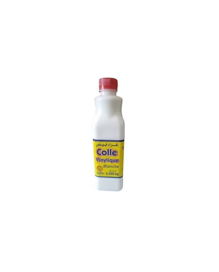 Bouteille 1/2 Litre Colle Blanche LE COQ|6194057001401|Le Guide