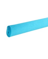 Papier crépon Bleu