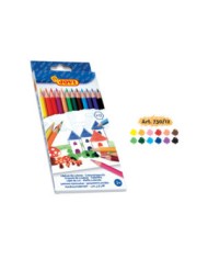 Paquet de 6 crayon de cire Jovi 980/6