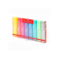 8 Surligneurs - Faber-Castell TEXTLINER 46 Pastel|4005401546818|Le Guide