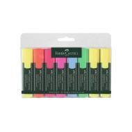 Pochette de 8 Surligneurs Faber-Castell|4005401548621|Le Guide