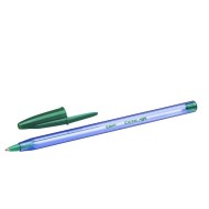 Stylo à bille Cristal Soft Bic - Vert||Le Guide