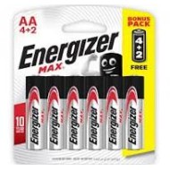 Pile Energizer AA MAX BLS6|8888021206210|Le Guide