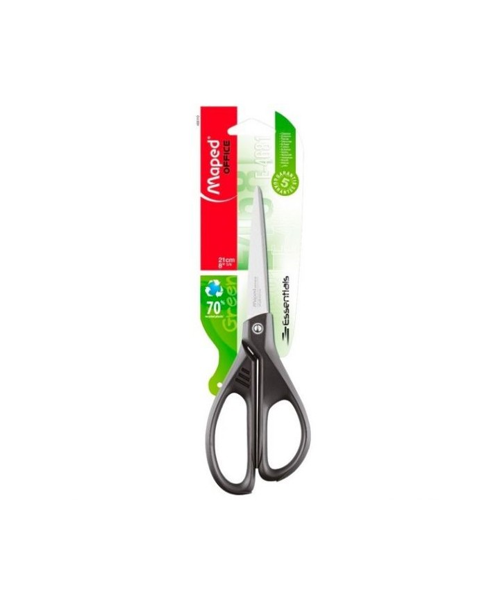 Ciseau Blister Essential Green Maped 21CM|3154144681100|Le Guide