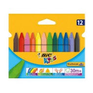 Paquet de 12 Crayon pastel Bic Kids|3086124000789|Le Guide