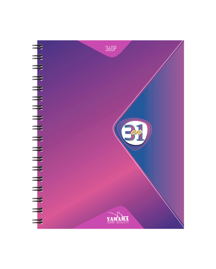 Cahier Wiro 3en1 360P 80G CP - Yamama|6194036404223|Le Guide