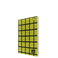 Cahier à Carreaux 17x22 192 pages jaune - Yamama|6194036430475|Le Guide