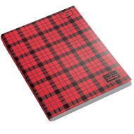 Cahier à Carreaux 17x22 192 pages rouge - Yamama|6194036430482|Le Guide