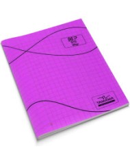 Cahier piqure A4 PP - 96P BMV 70G Bleu YAMAMA