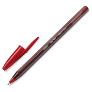 Stylo à bille Ultra fine BIC - Rouge||Le Guide