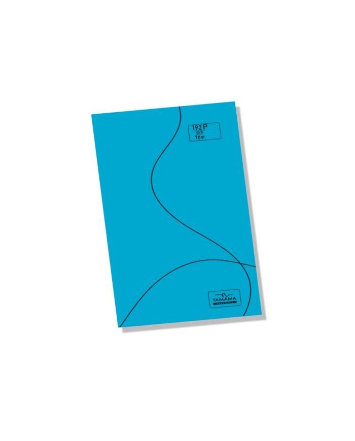 Cahier piqure 17*22 PP - 192P BMV 70G Bleu YAMAMA|6194036429646|Le Guide