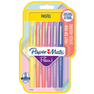 Pack 6 Stylo-Feutre Pastel Paper Mate Flair 0.7mm|3026981372766|Le Guide