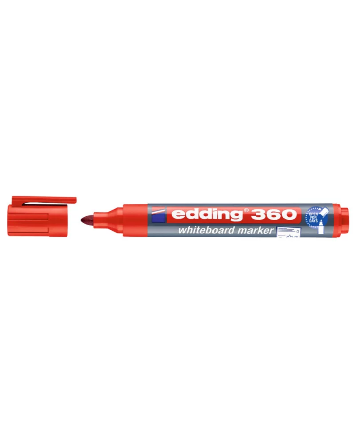 Marqueur pour Tableau Blanc Edding 360 - Rouge|4004764391264|Le Guide