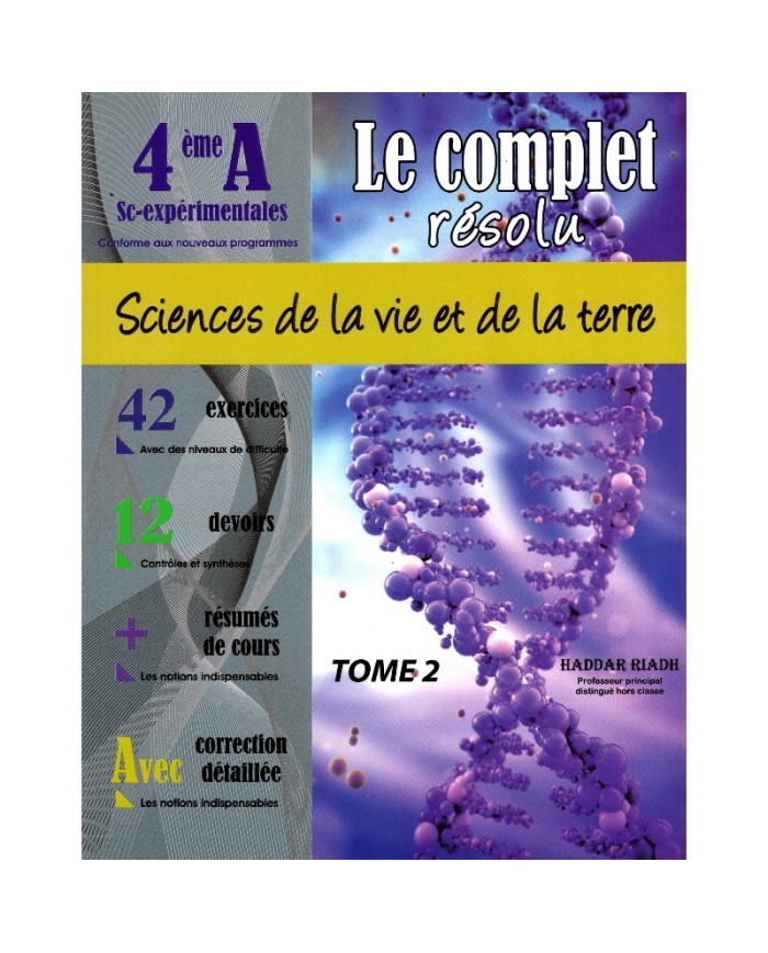 Le complet résolu sciences de la vie et la terre 4éme science T2|9789938726459|Le Guide