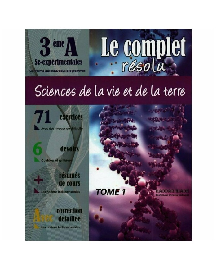 Le complet résolu SVT 3éme science T2|9789938599275|Le Guide