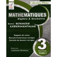 Collection pilote math 3éme section science T2|9789973561312|Le Guide