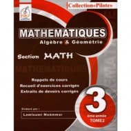 Collection pilote math 3éme section math T2|9789973561305|Le Guide