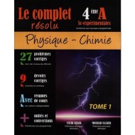 Le complet résolu physique chimie 4éme section science T1|9789938125627|Le Guide