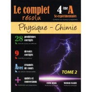 Le complet résolu physique chimie 4éme section science T2|9789938127942|Le Guide