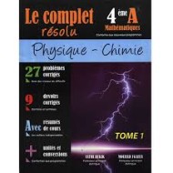 Le complet résolu physique-chimie 4éme section math T1|9789938125610|Le Guide