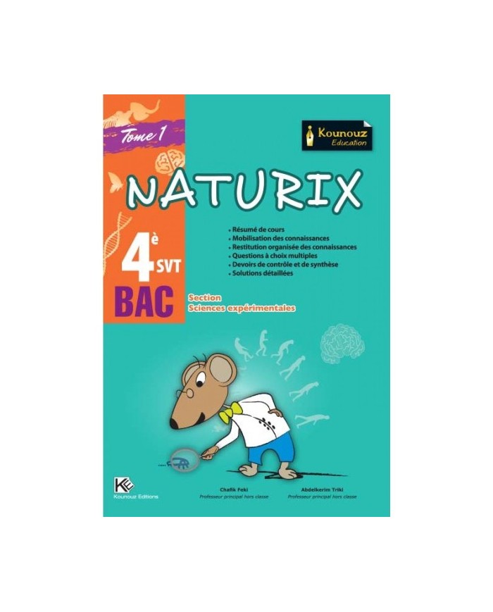 Naturix svt section sciences expérimentales T1|9789973879554|Le Guide