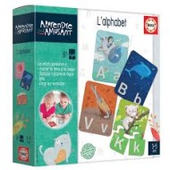 Jeu découverte Educa L'Alphabet - Jeu écriture et lettres|8412668188259|Le Guide