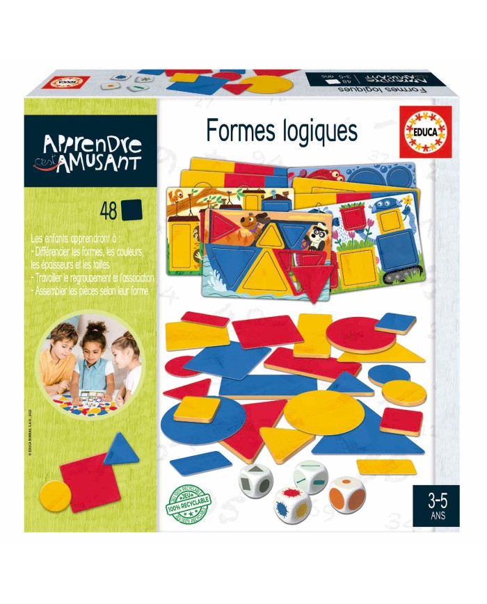 Apprendre c'est amusant Formes Logiques|8412668195998|Le Guide