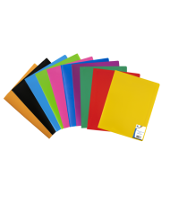 Protège Document Pastel 160 vues - Assorties