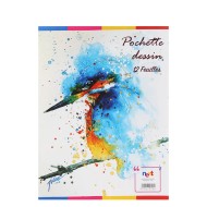 Pochette de 12 feuilles de dessin Synotec|6900000225165|Le Guide