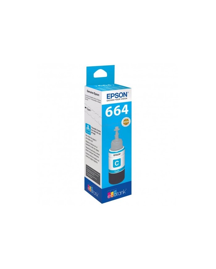 Bouteille D'encre Original EPSON T6641 Cyan||Le Guide