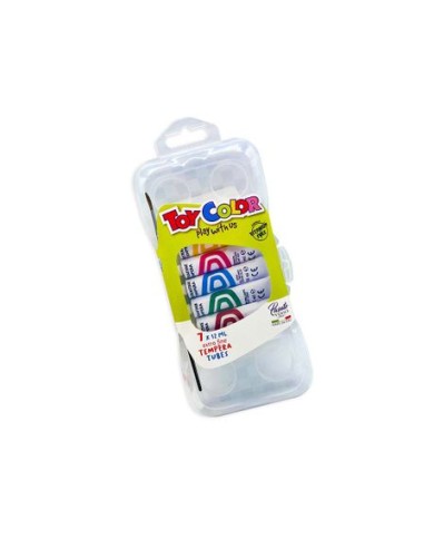 Boite de 7 tubes de gouache superlavable 12 ml Godet