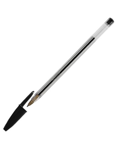 Stylo à bille cristal medium Bic - Noir