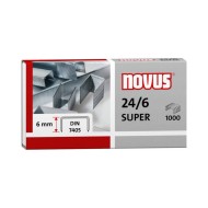 Agrafes Novus 24/6 PQ/1000|4009729008195|Le Guide