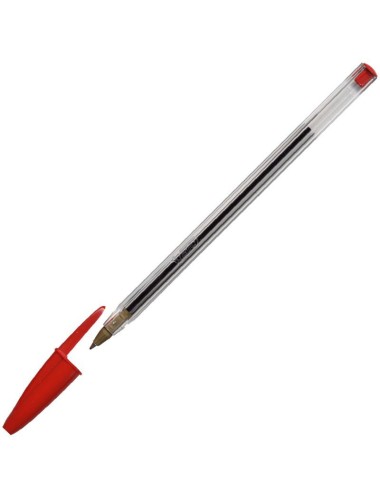 Stylo à bille cristal medium Bic - Rouge