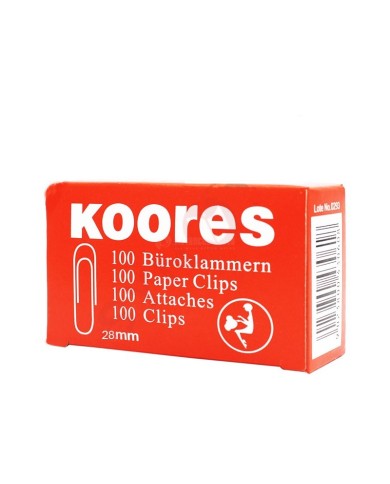 Paquet de 100 Trombones 29mm - Koores